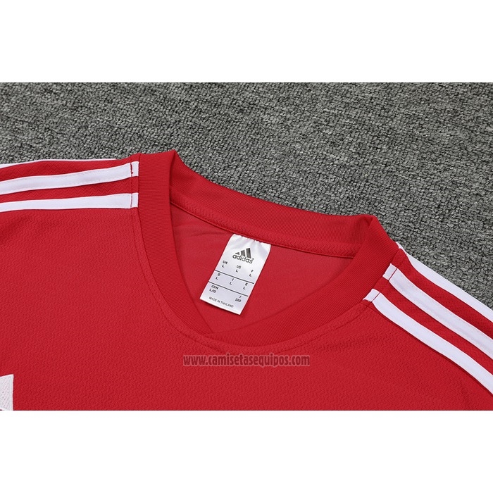 Chandal del Arsenal Manga Corta 2022-2023 Rojo - Pantalon Corto